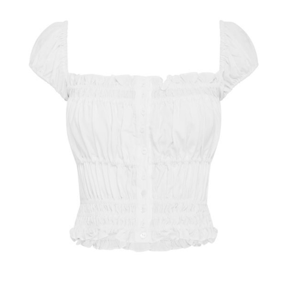 NWOT With Jean Iris Top ⚡️